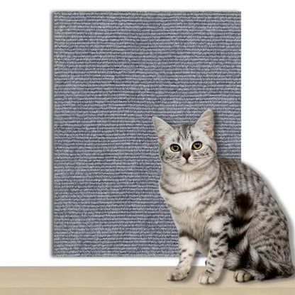 Trimmable Cat Scratcher Sofa Protector Cats Scratcher Pad Board Protection Self-Adhesive Carpet DIY Cat Scratch Mat