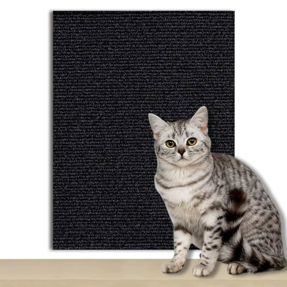 Trimmable Cat Scratcher Sofa Protector Cats Scratcher Pad Board Protection Self-Adhesive Carpet DIY Cat Scratch Mat